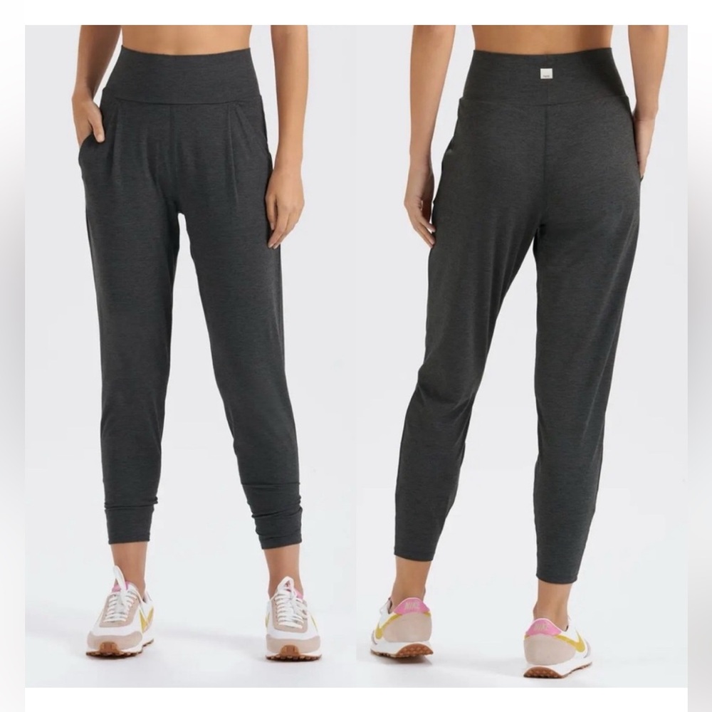Vuori Lux Harem Joggers - Dark Olive Grey